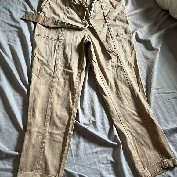 Joie Khaki Brown Utility Pants - Picture 1 of 7